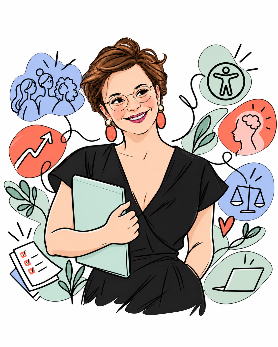 Illustration éditoriale d’Amélie Coignard
